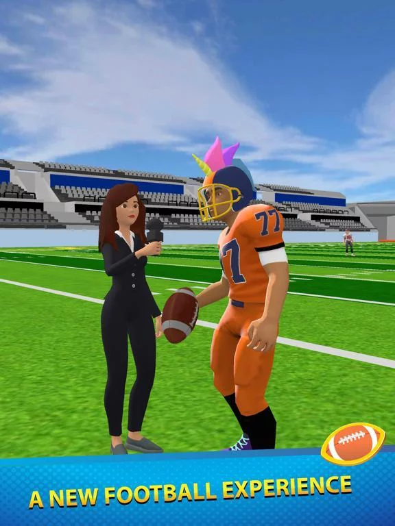 Изображение игры: Hyper Touchdown 3D