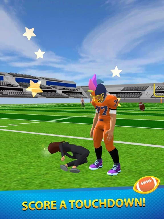 Изображение игры: Hyper Touchdown 3D