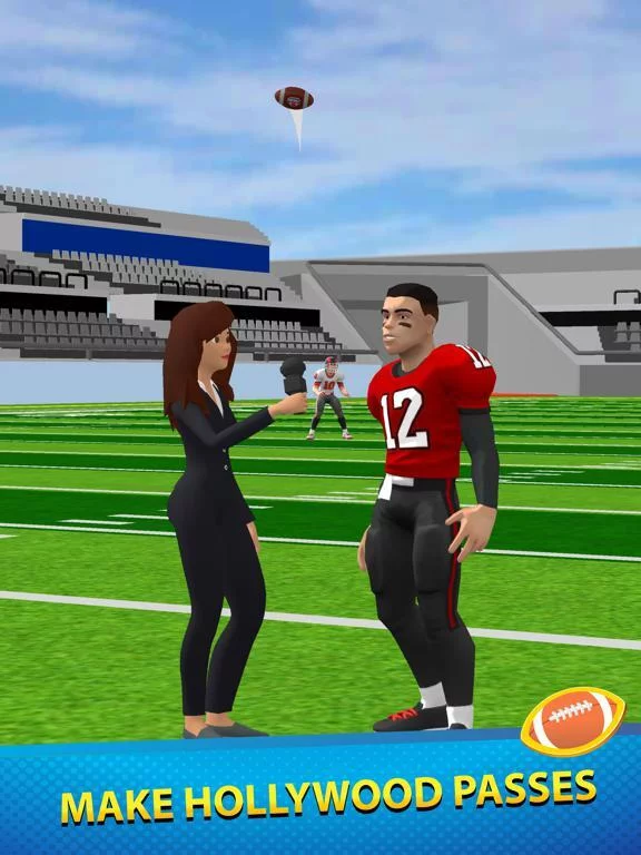Изображение игры: Hyper Touchdown 3D