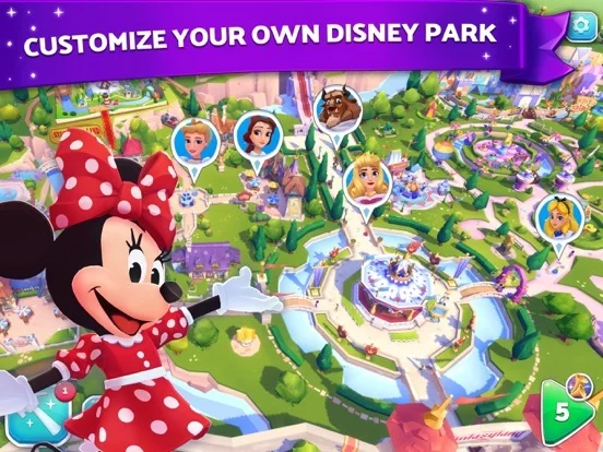 Изображение игры: Disney Wonderful Worlds