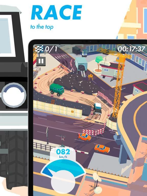 Изображение игры: SpotRacers