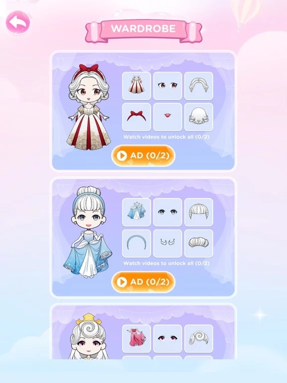 Изображение игры: Dress Up Donna Doll