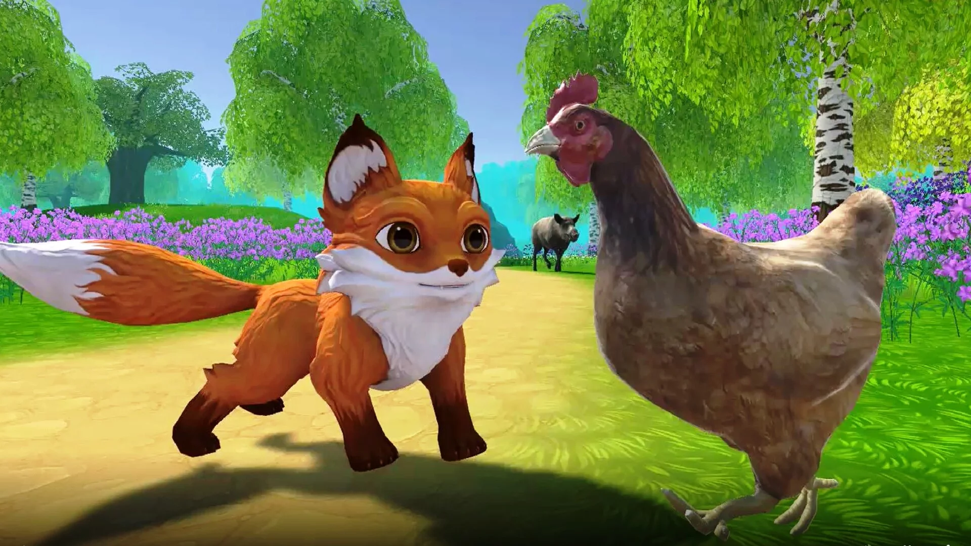 Изображение игры: Fox Goes Hunting