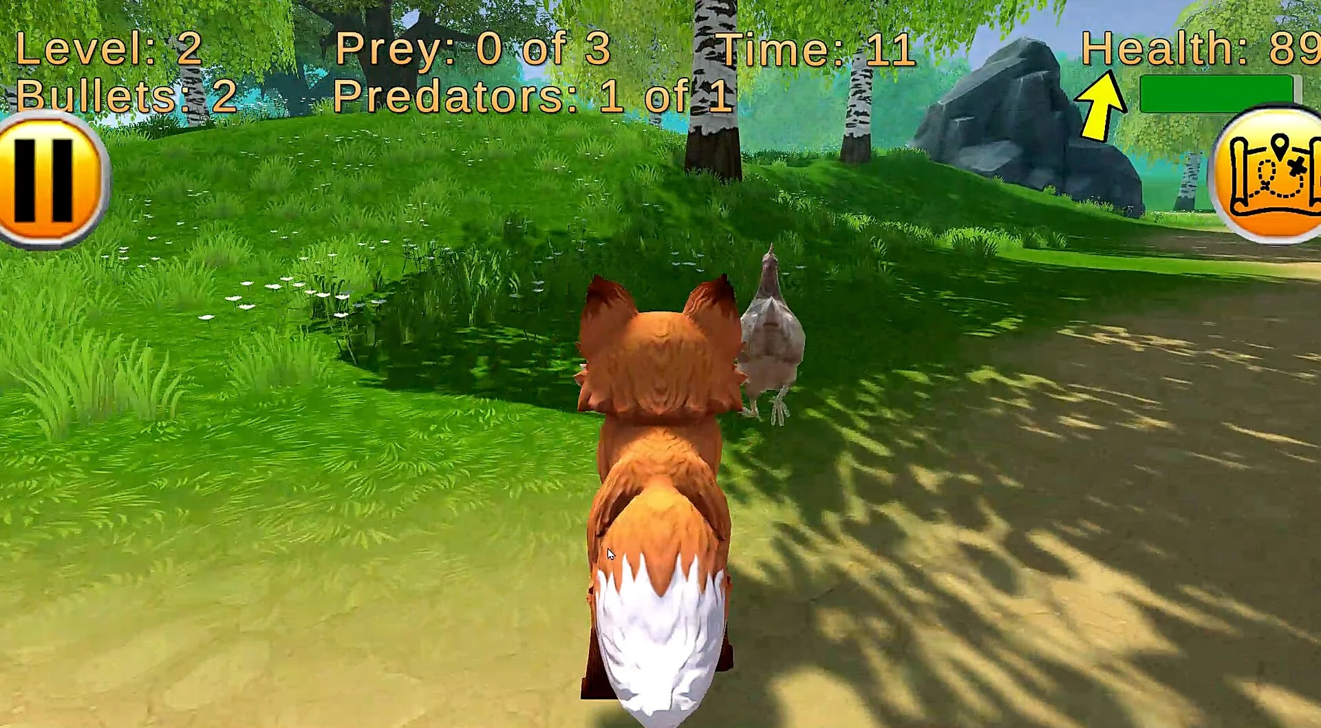 Изображение игры: Fox Goes Hunting