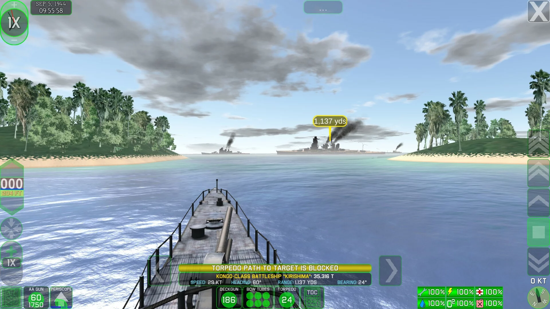 Изображение игры: Crash Dive 2