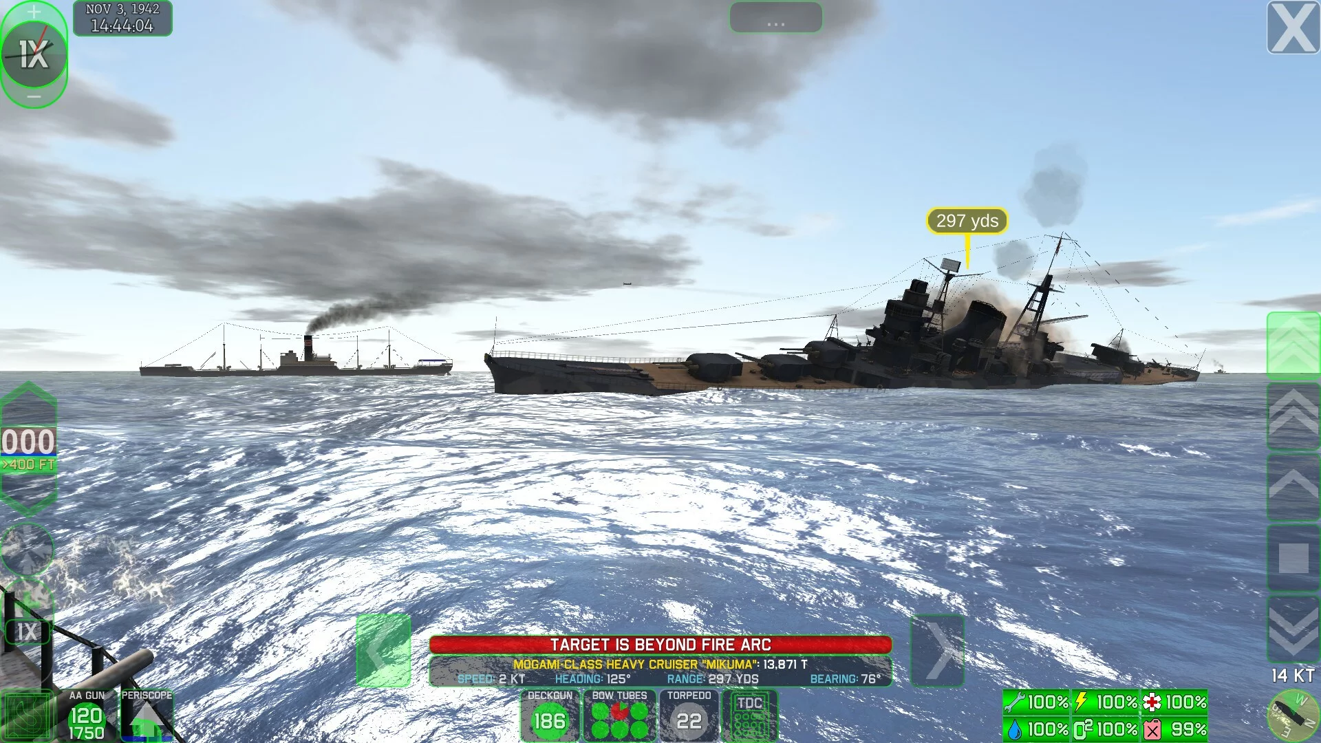 Изображение игры: Crash Dive 2