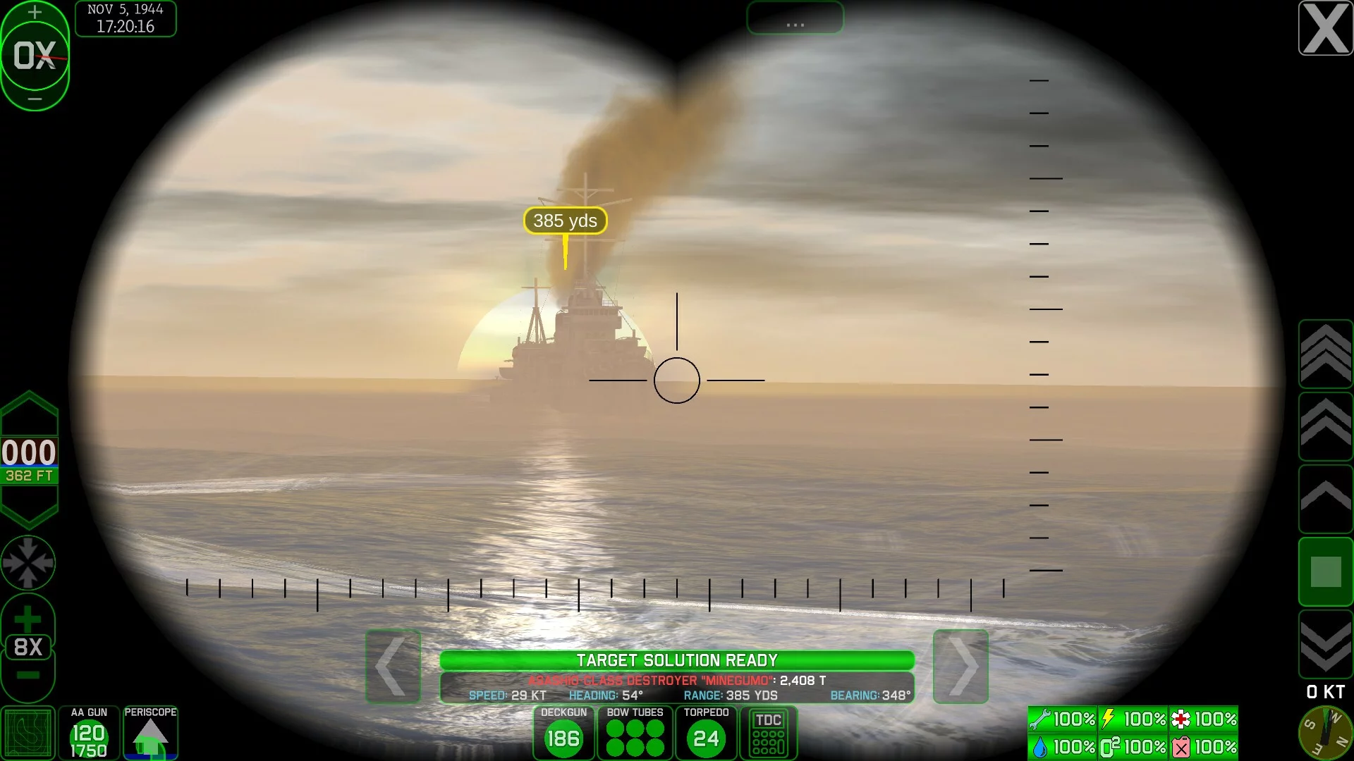 Изображение игры: Crash Dive 2
