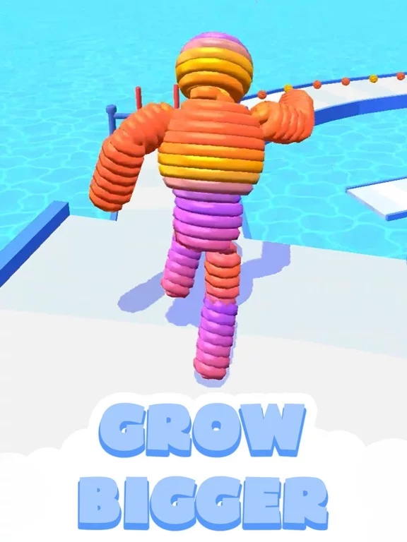 Изображение игры: Rope-Man Run