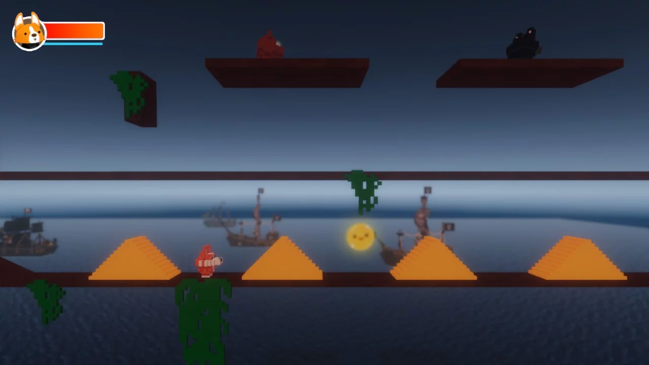 Изображение игры: Jumping Pirates