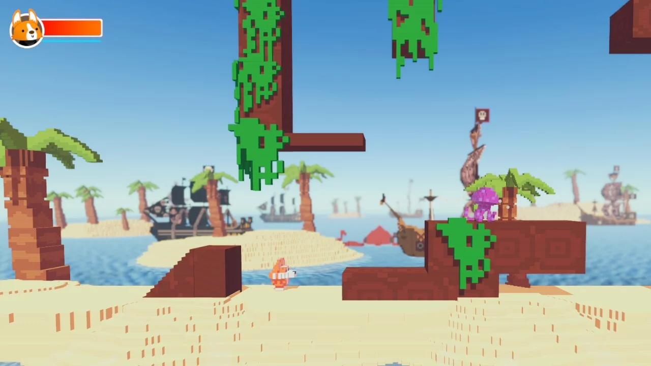 Изображение игры: Jumping Pirates