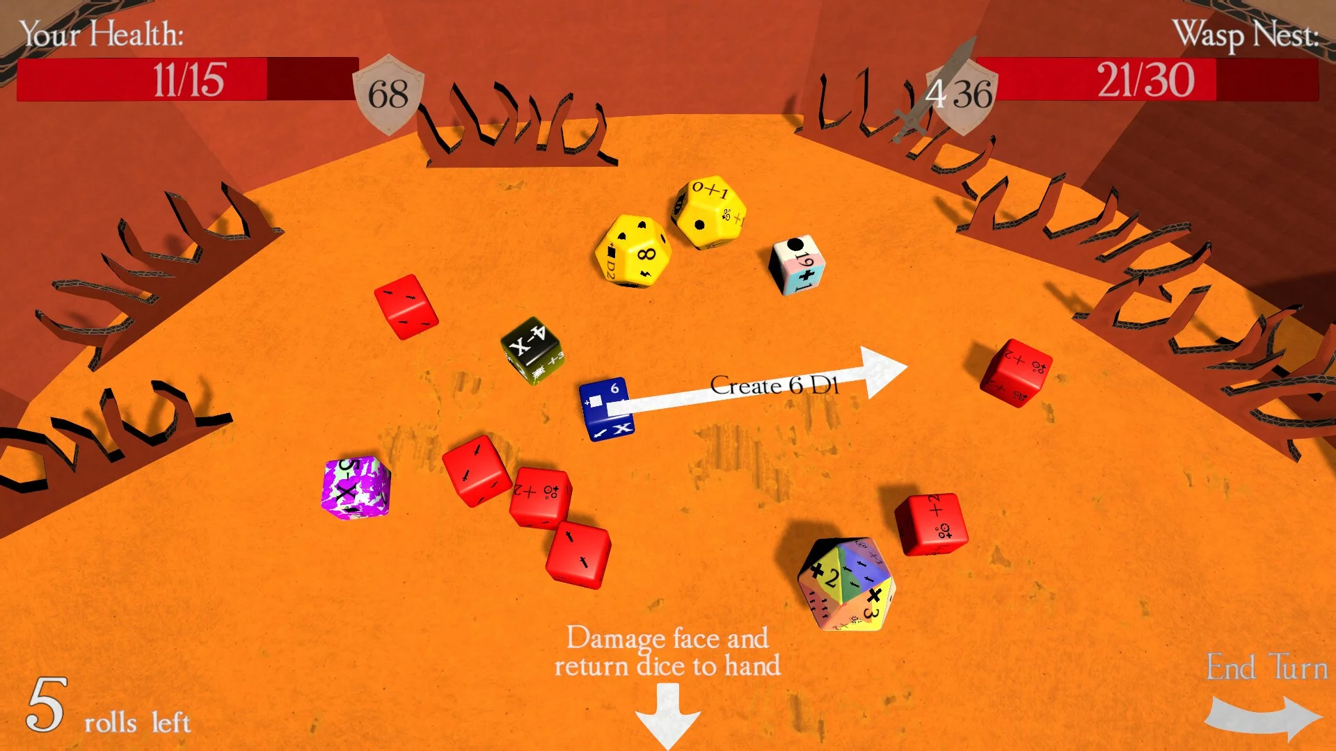 Изображение игры: Load Roll Die