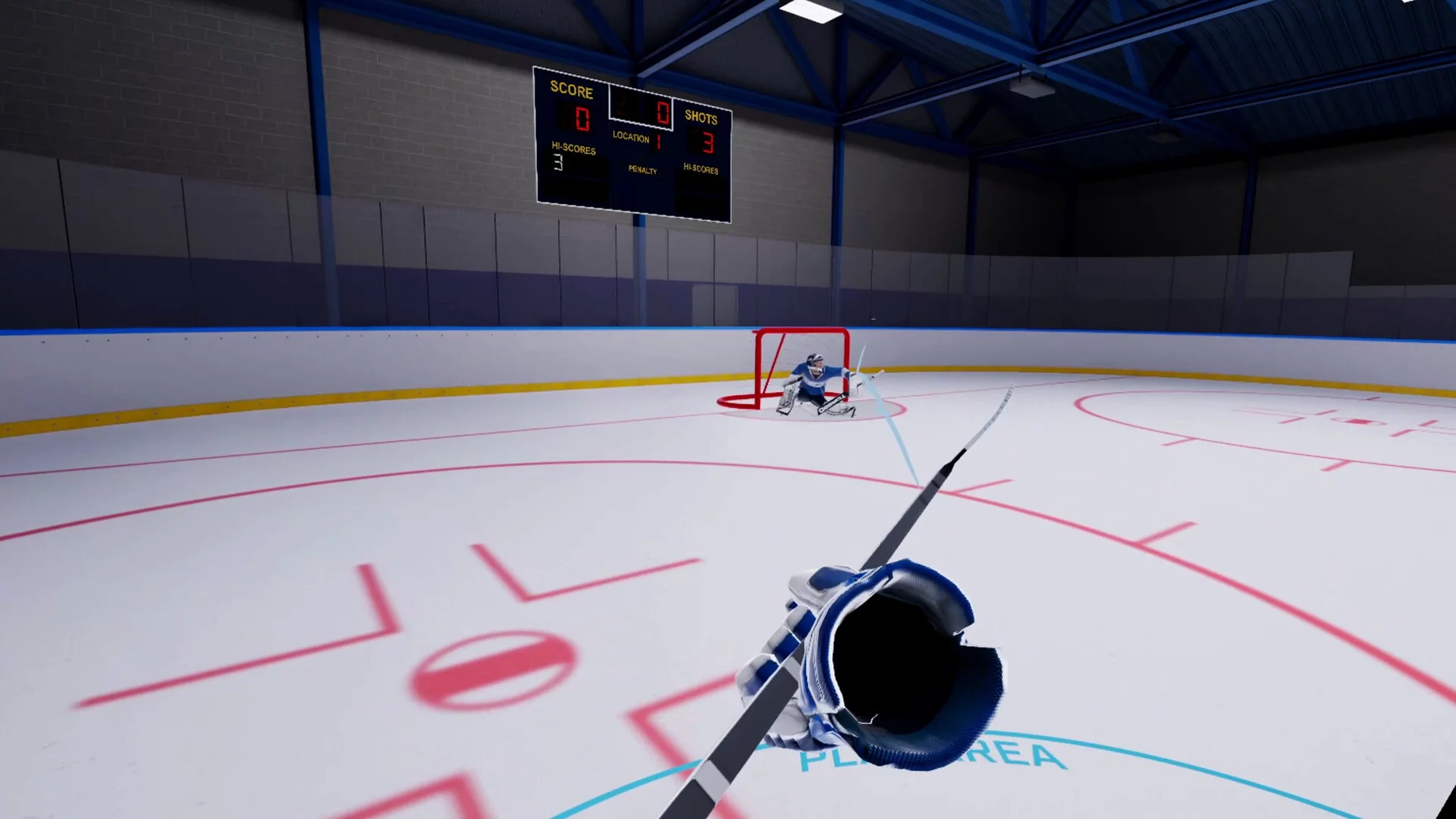 Изображение игры: Hockey VR