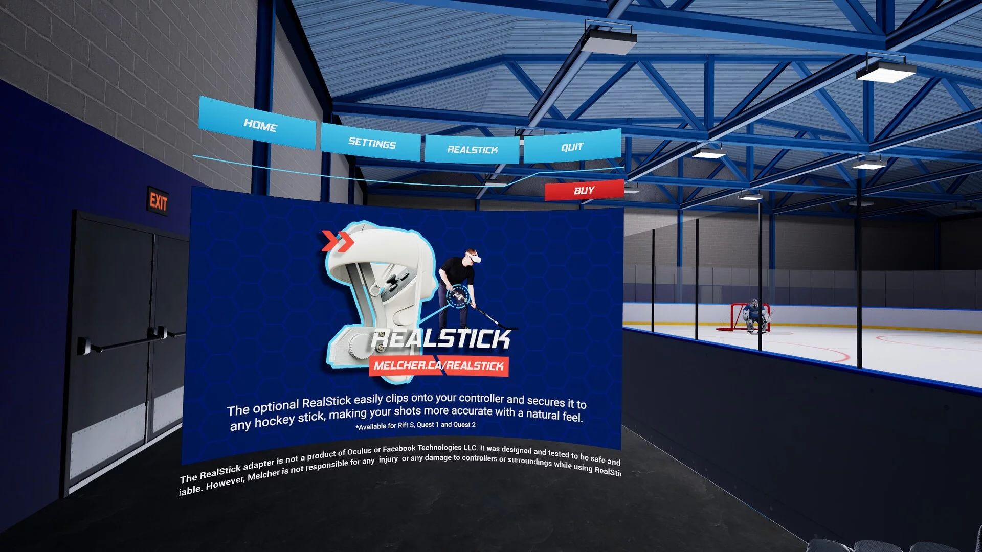 Изображение игры: Hockey VR