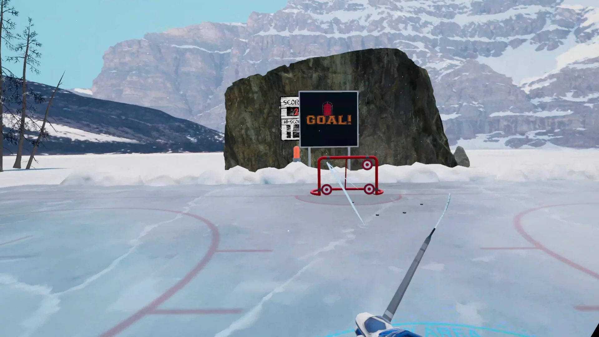Изображение игры: Hockey VR