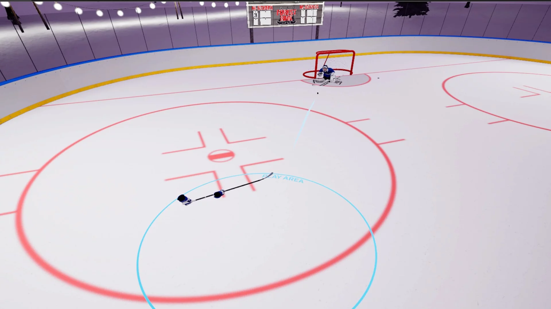Изображение игры: Hockey VR