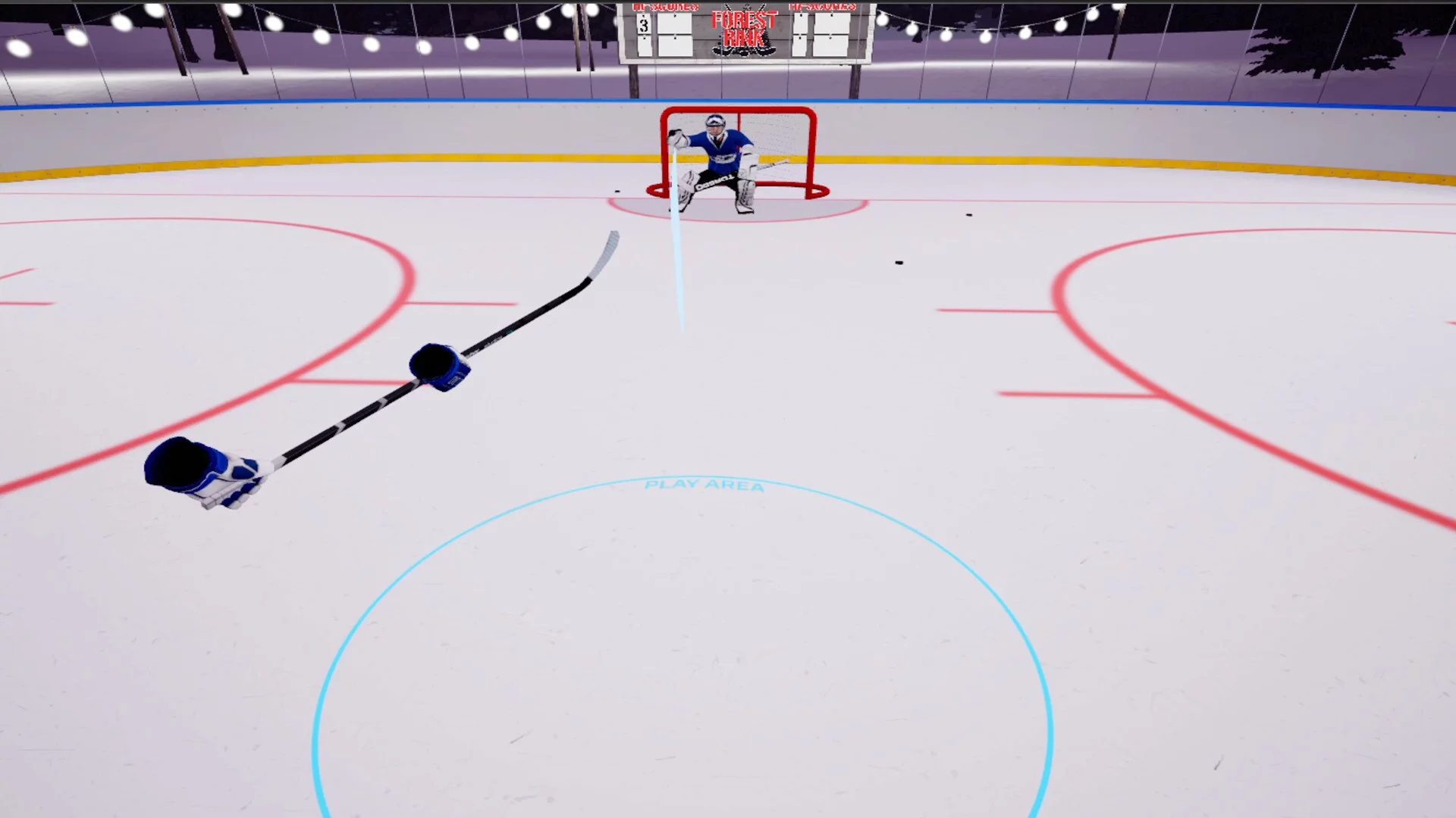 Изображение игры: Hockey VR