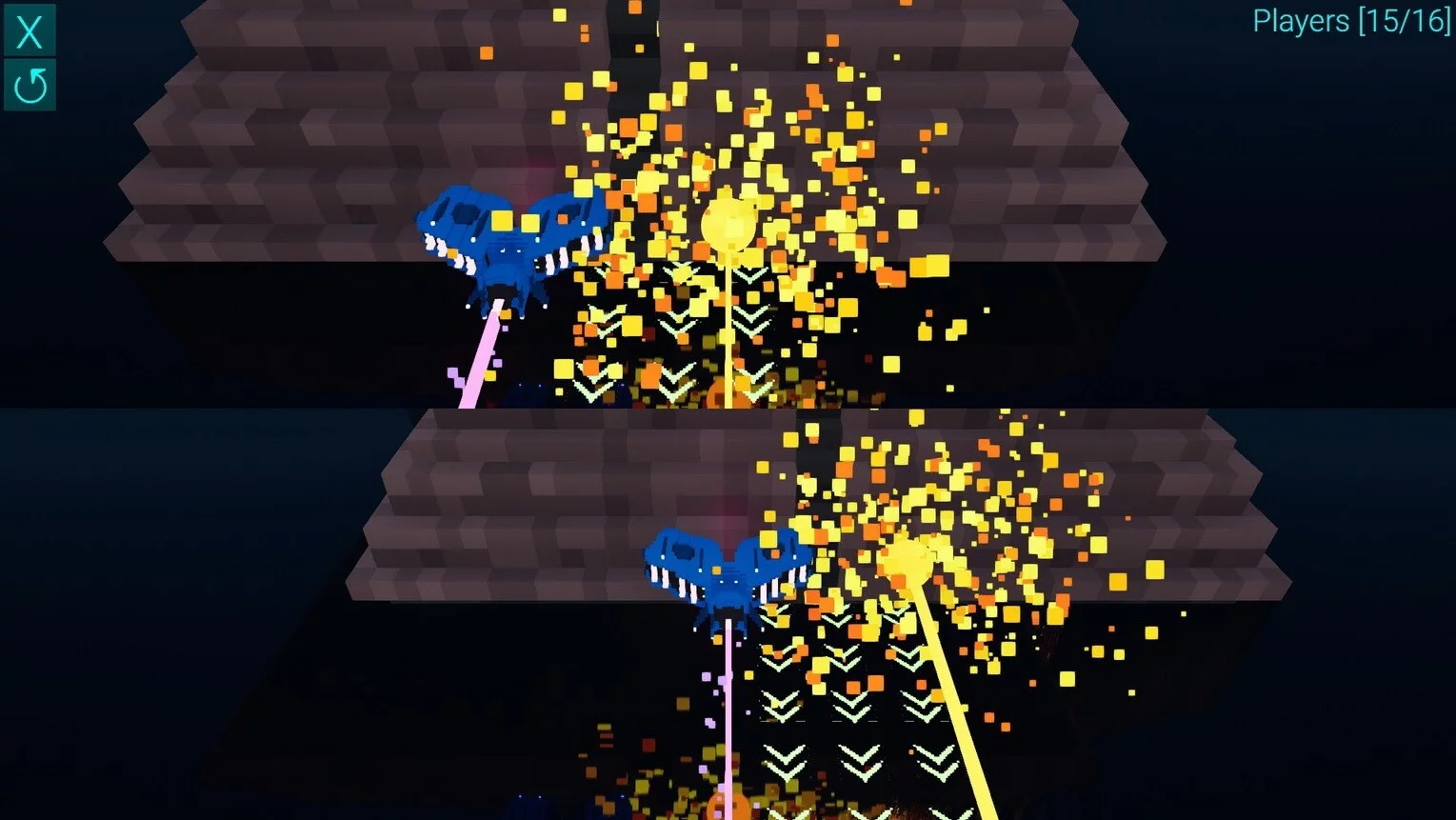 Изображение игры: LineVox 2: Forward to the Past