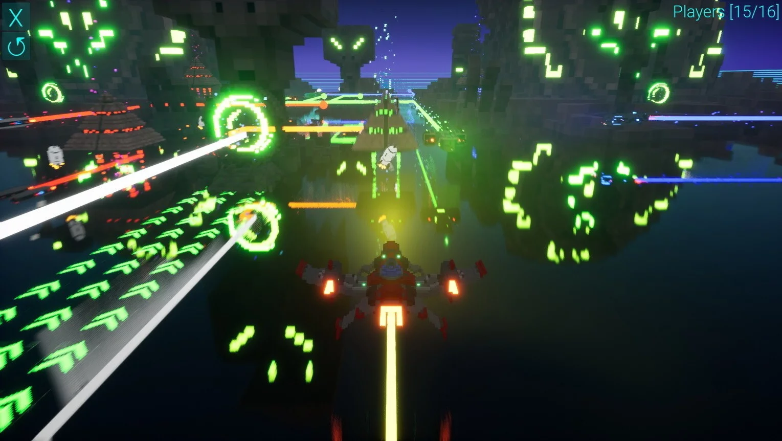 Изображение игры: LineVox 2: Forward to the Past