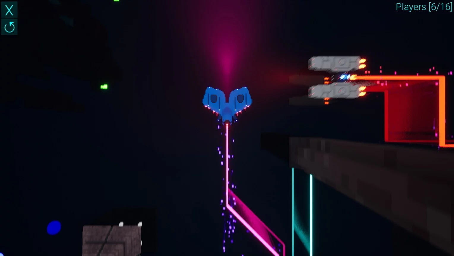 Изображение игры: LineVox 2: Forward to the Past