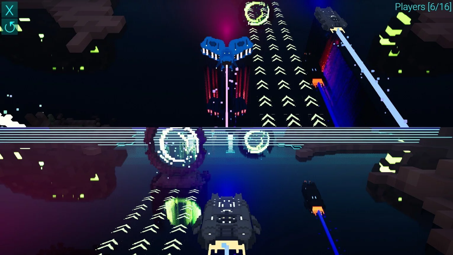 Изображение игры: LineVox 2: Forward to the Past