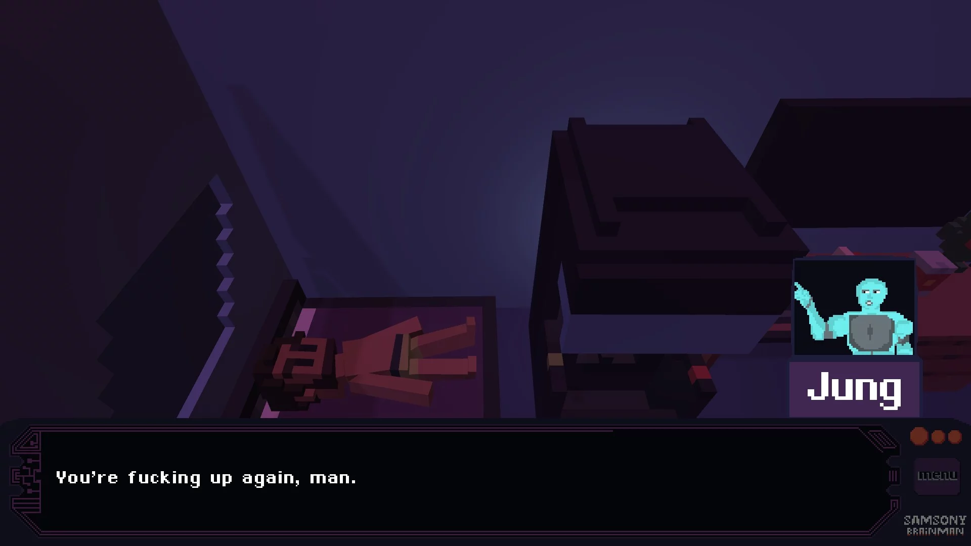 Изображение игры: CyberWhiskey: Guy's Room