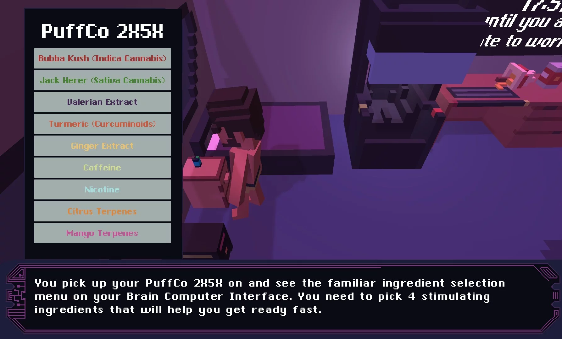 Изображение игры: CyberWhiskey: Guy's Room