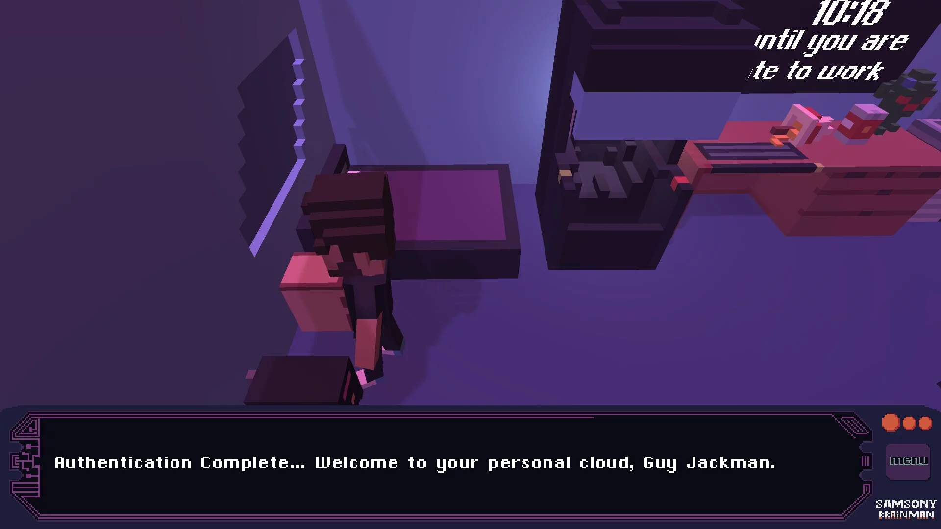Изображение игры: CyberWhiskey: Guy's Room