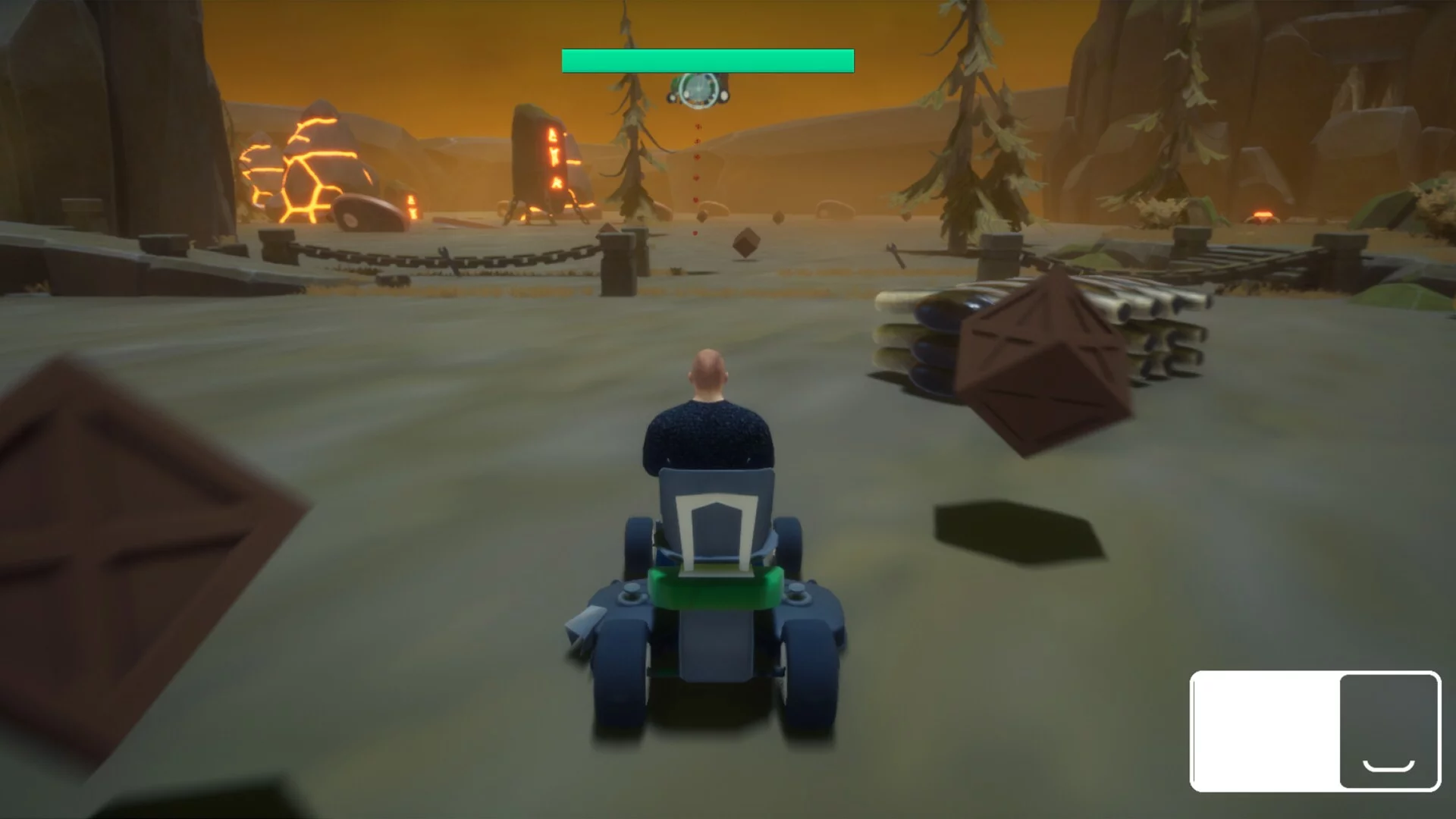 Изображение игры: Lawnmower Game: Battle