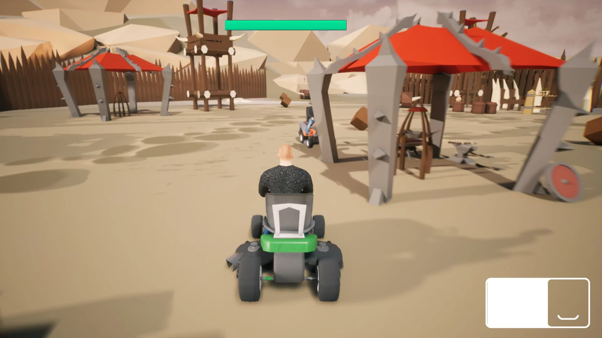 Изображение игры: Lawnmower Game: Battle