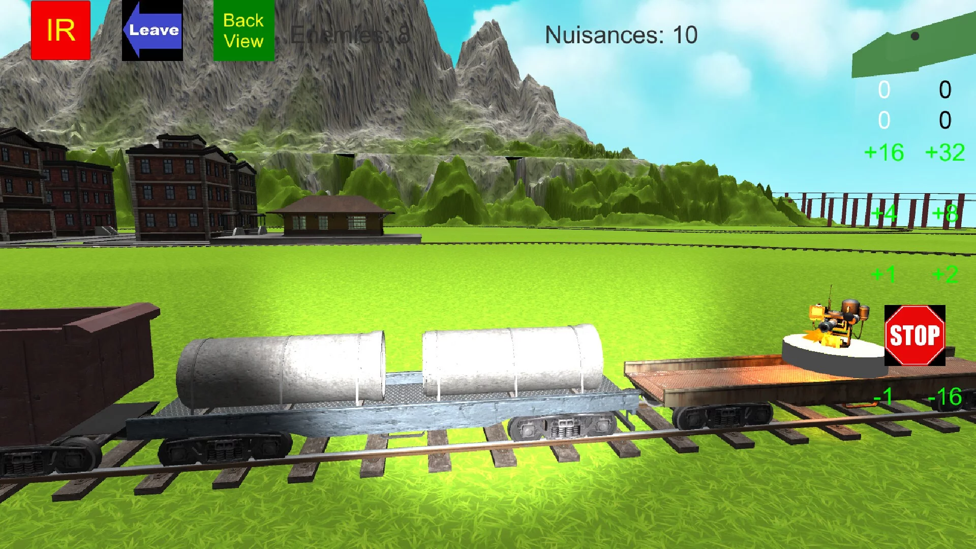Изображение игры: Flyland Wars: 3 Model Trains