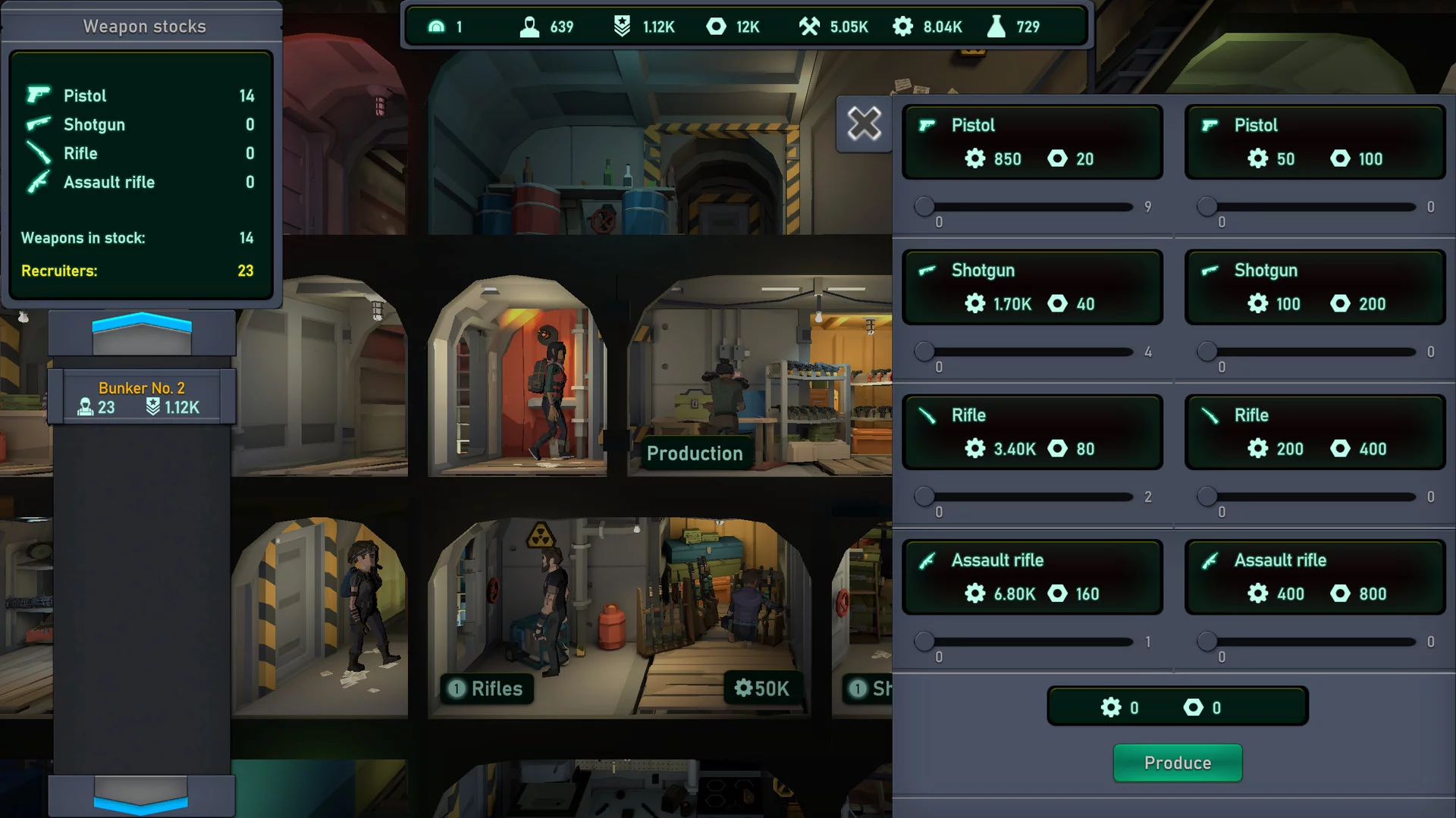 Изображение игры: Shelter Manager