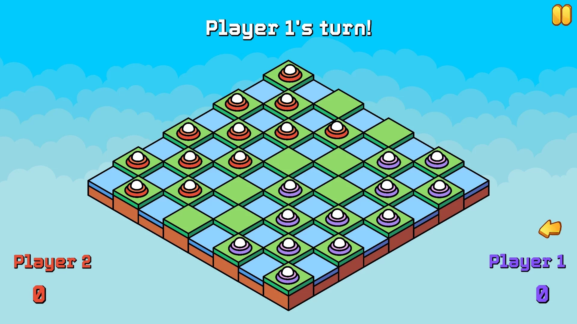 Изображение игры: UFO Checkers