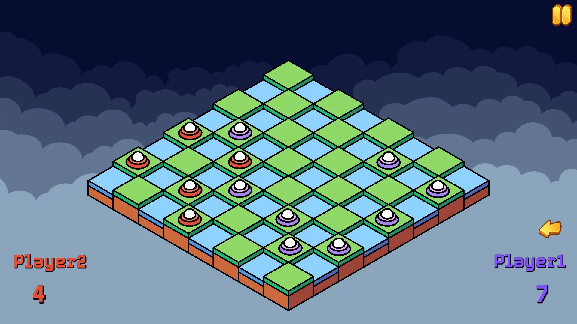 Изображение игры: UFO Checkers