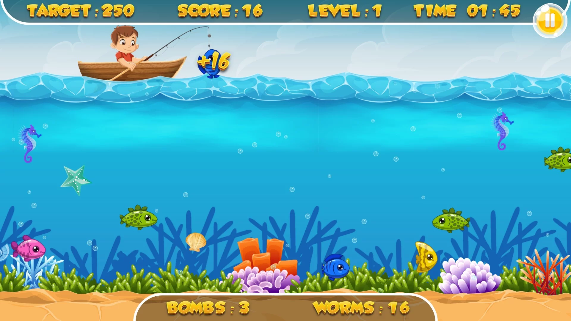 Изображение игры: Fishing Frenzy