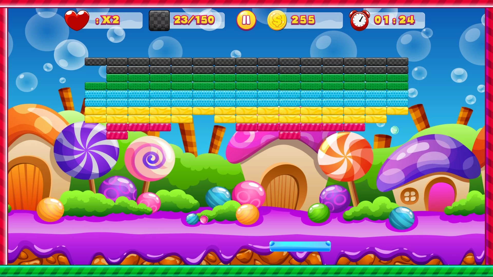 Изображение игры: BrickOut