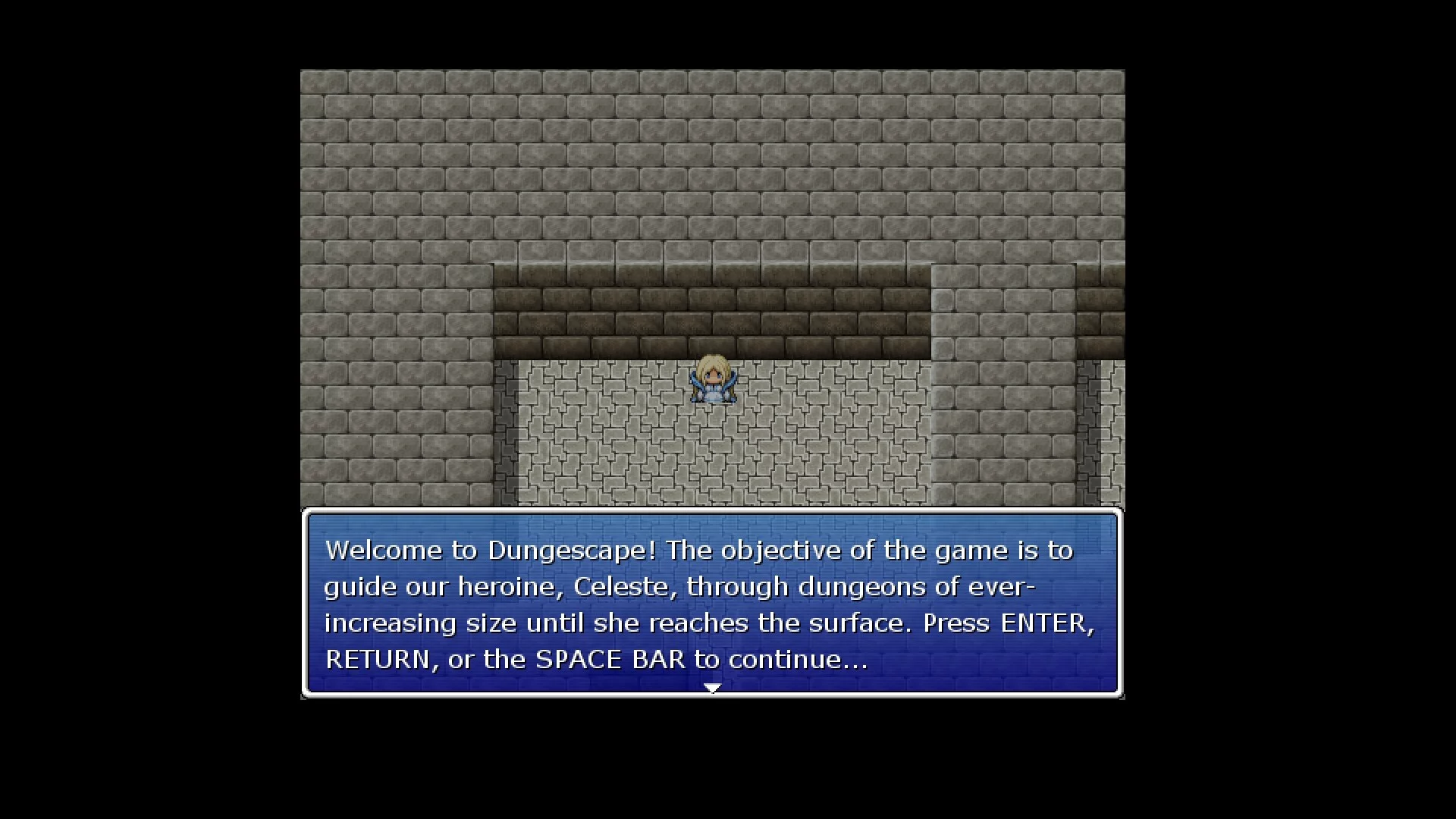 Изображение игры: Dungescape!
