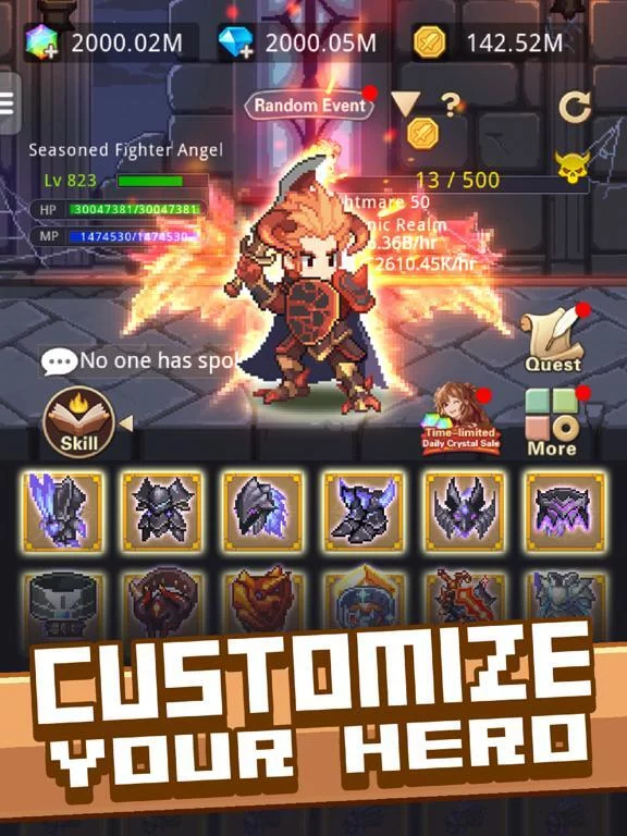 Изображение игры: Little Hero: Causal Idle RPG