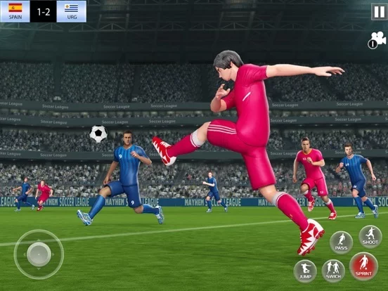Изображение игры: Soccer Games 21: Real Champion
