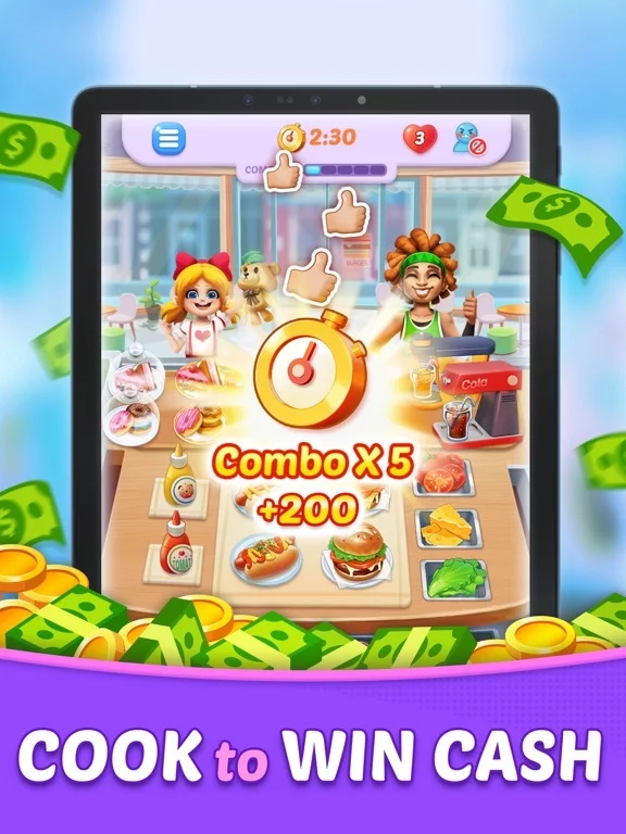 Изображение игры: Cooking Clash: Win Real Money