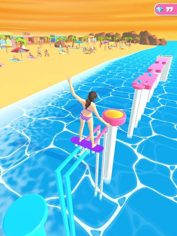 Изображение игры: Hopscotch Run
