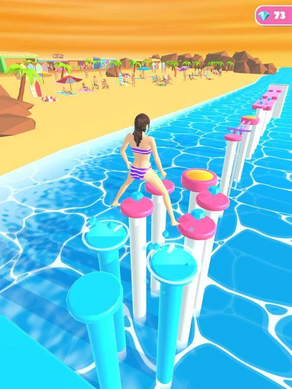 Изображение игры: Hopscotch Run