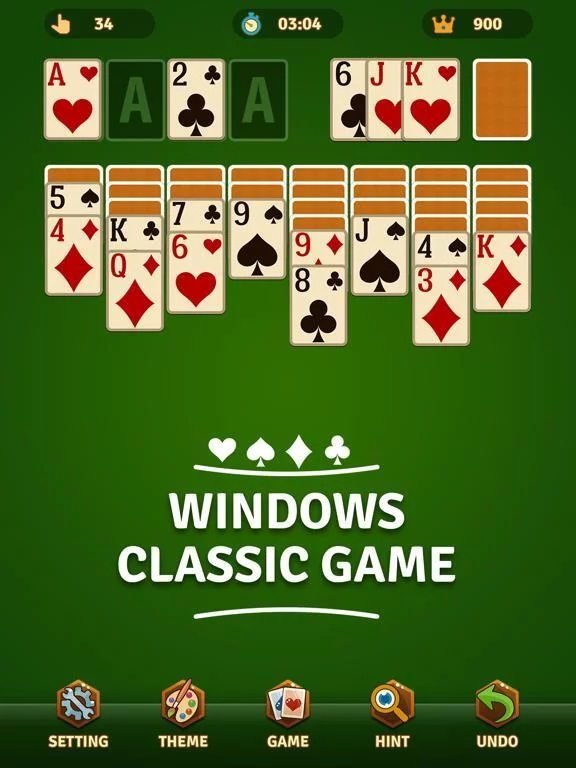 Изображение игры: Solitaire ◂