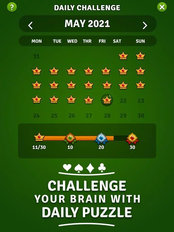 Изображение игры: Solitaire ◂