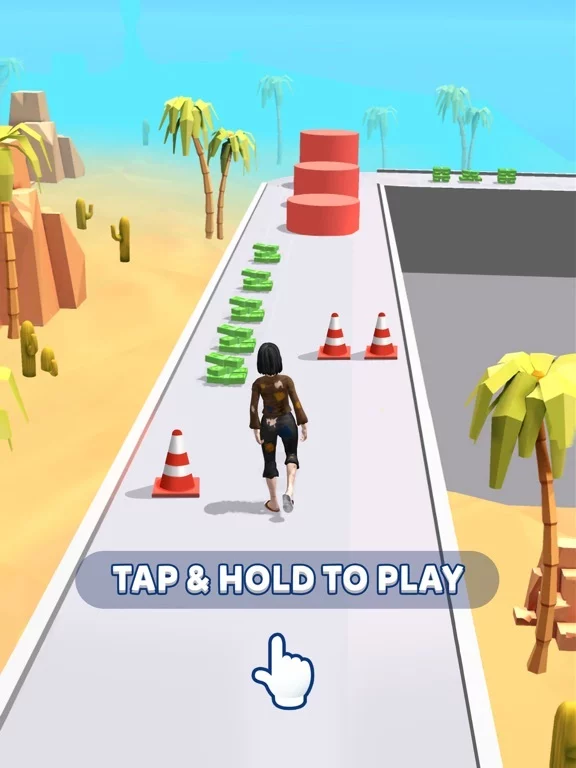 Изображение игры: Money Run 3D!