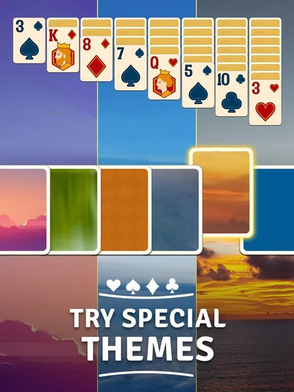 Изображение игры: Solitaire ◂
