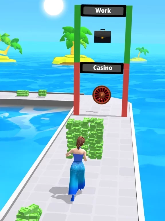 Изображение игры: Money Run 3D!