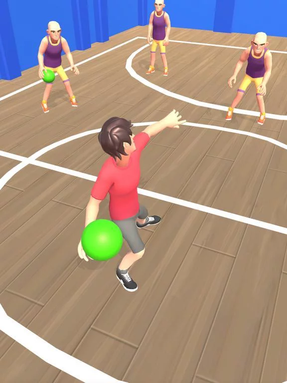 Изображение игры: Dodge The Ball 3D
