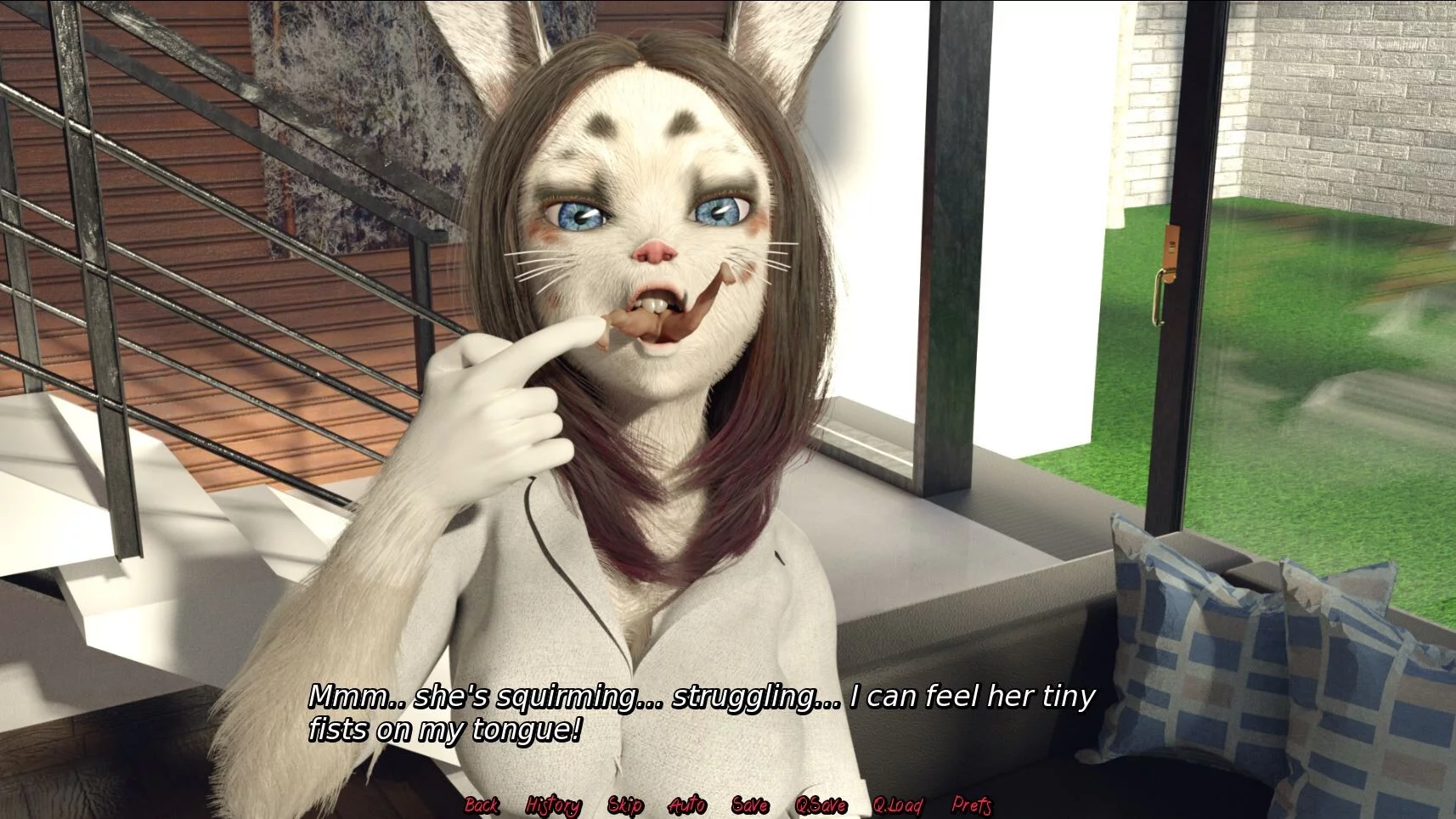 Изображение игры: Voronica Cleans House: a Vore Adventure