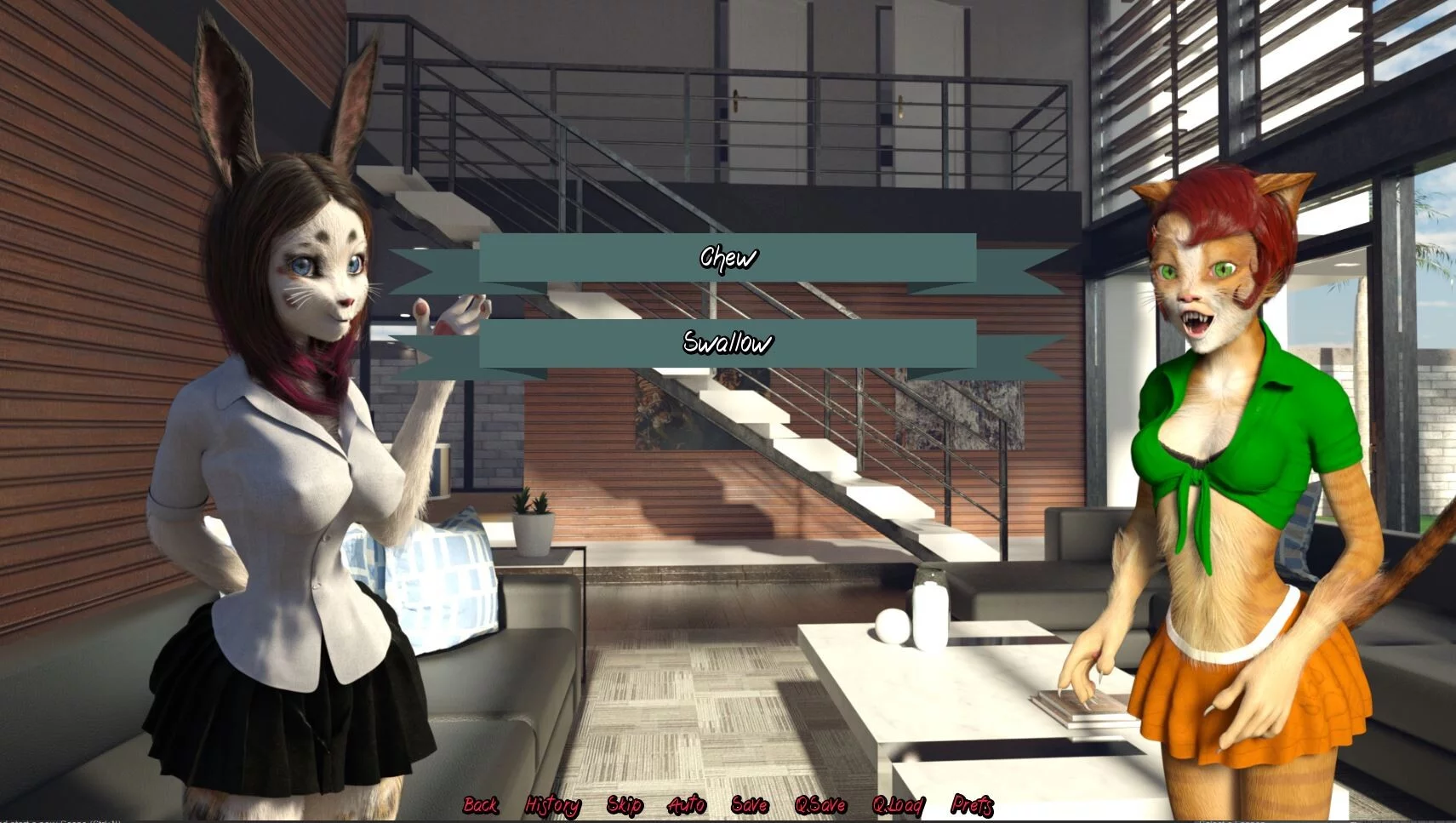 Изображение игры: Voronica Cleans House: a Vore Adventure