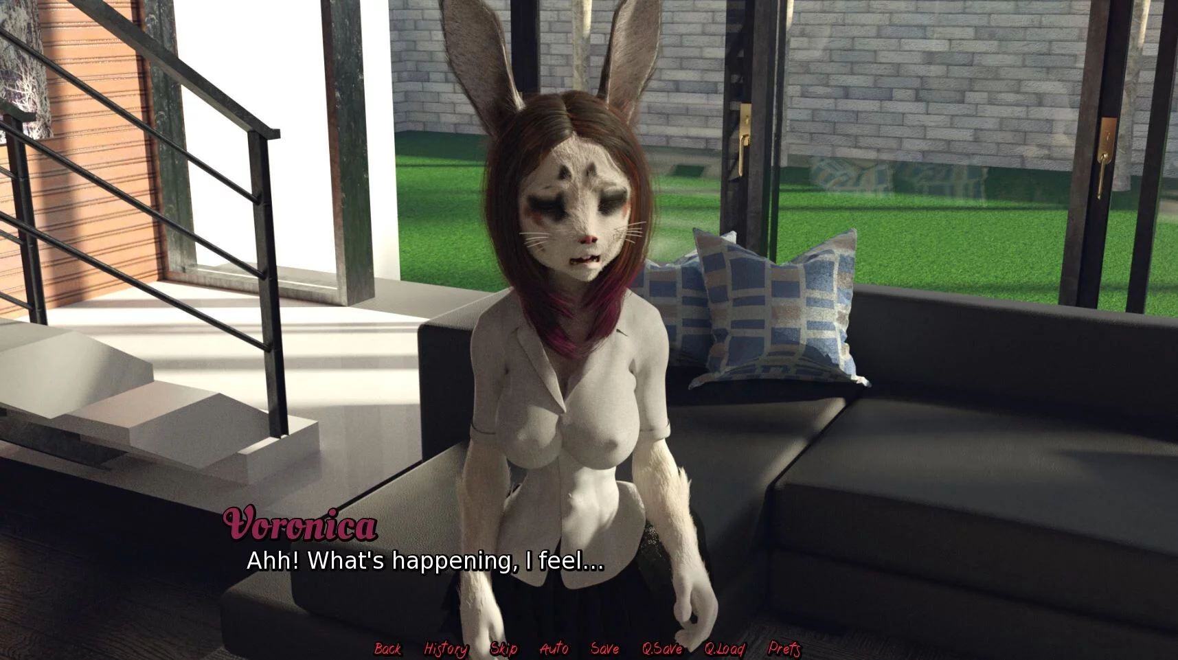 Изображение игры: Voronica Cleans House: a Vore Adventure